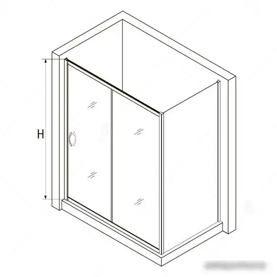 Душевой уголок RGW PA-76 140x90 (хром/матовое-сатинат стекло) - фото товара