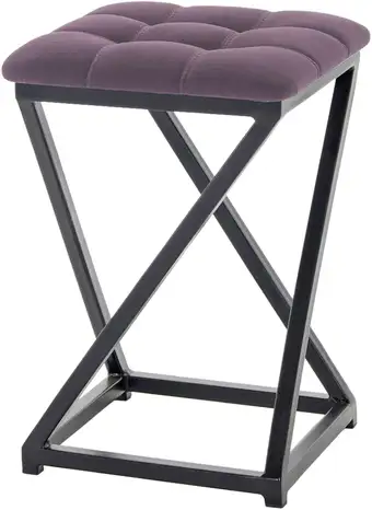 Табурет AMC Comfort 8.1.14 (ткань баклажан/черный) – изображение в каталоге