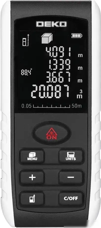 Лазерный дальномер Deko R-LDI50 – фото товара