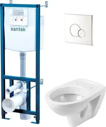 Унитаз Santek Бореаль Пэк 1.WH50.1.544 - изображение в каталоге