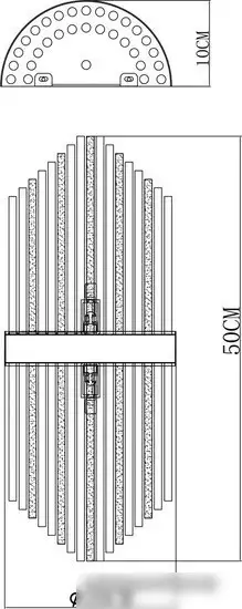 Бра Arte Lamp Acapulco A1007AP-2GO – фото товара