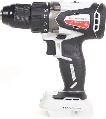 Дрель-шуруповерт Интерскол ДА-13/36В 90 861.0.0.70 (без АКБ) – фото товара
