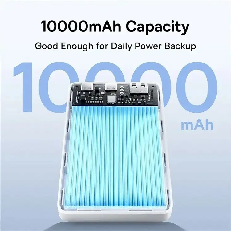 Внешний аккумулятор Baseus EnerFill FP21 22.5W 10000mAh (белый) – фото товара