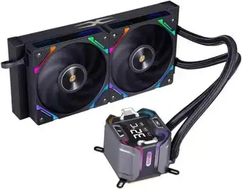 Система жидкостного охлаждения для процессора 1stPlayer X-240E (черный) – изображение в каталоге