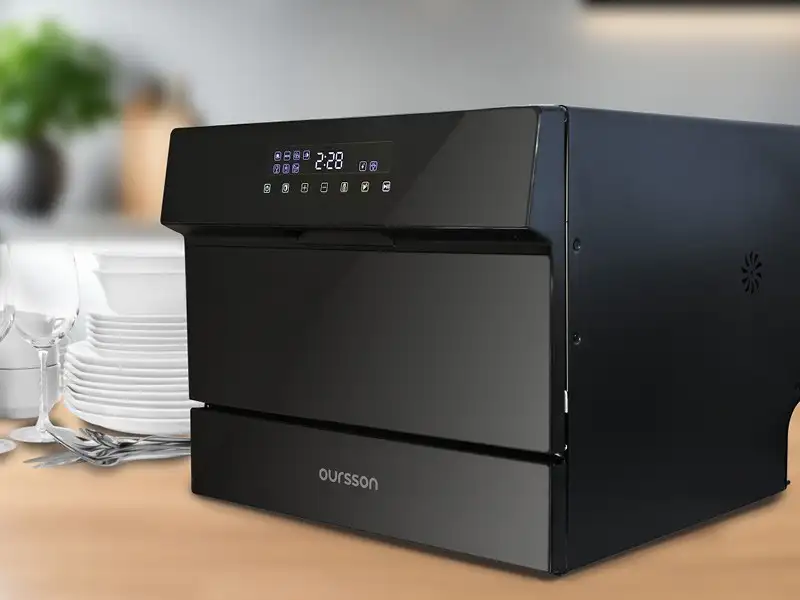 Настольная посудомоечная машина Oursson DW5501CD/BL - фото товара