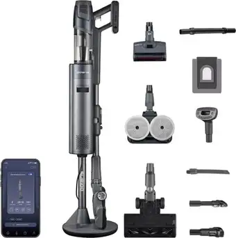 Пылесос Polaris PVCSDC 3000 Wi-Fi IQ Home (серый) - изображение в каталоге