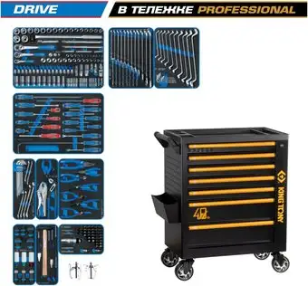 Универсальный набор инструментов King Tony 9G38-251MRV40 (251 предмет) – изображение в каталоге