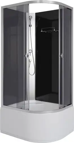 Душевая кабина Niagara Eco E90/70/40L/TN/BK 90x70x195 - изображение в каталоге