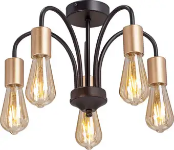 Люстра средней высоты Vitaluce V3024-1/5PL – изображение в каталоге