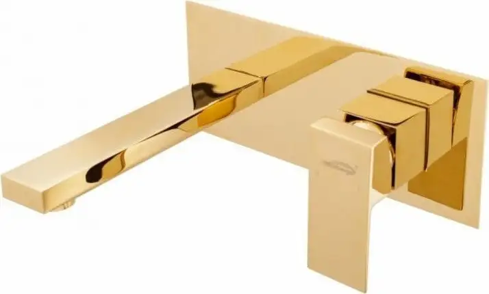 Смеситель Hansberge H688 (золото глянец) - фото товара