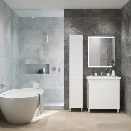 Briz Тумба напольная Риччи 70 с умывальником Фостер – фото товара