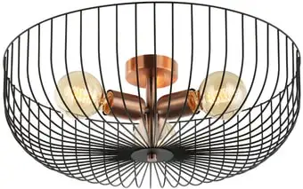 Припотолочная люстра Lussole Lussole Loft Brooks LSP-8250 – изображение в каталоге