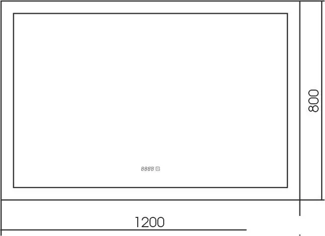 Silver Mirrors Зеркало Норма 120x80 LED-00002458 – фото товара