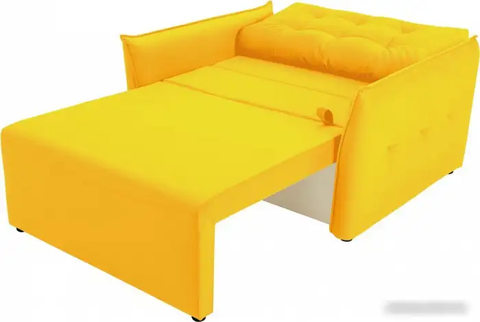 Кресло-кровать Krones Клио мод.1 НПБ (велюр желтый) – фото товара