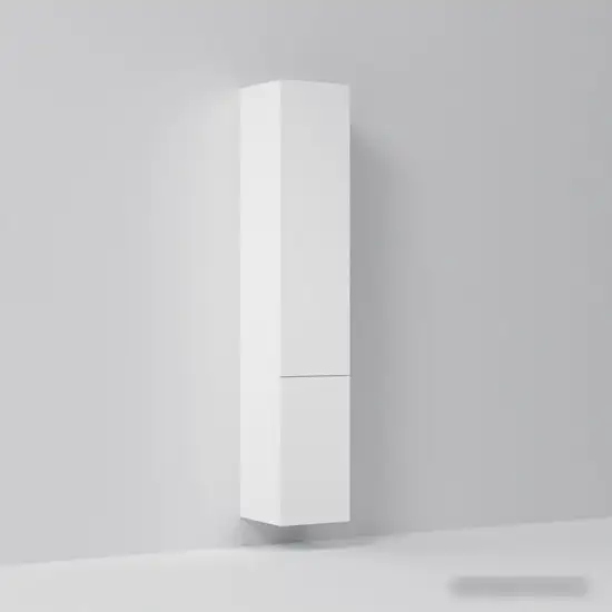 AM.PM Шкаф-пенал Gem 30 M90CHR0306WG (правый, белый глянец) – фото товара