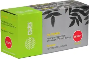 Картридж CACTUS CS-TK590Y (аналог Kyocera TK-590Y) – изображение в каталоге