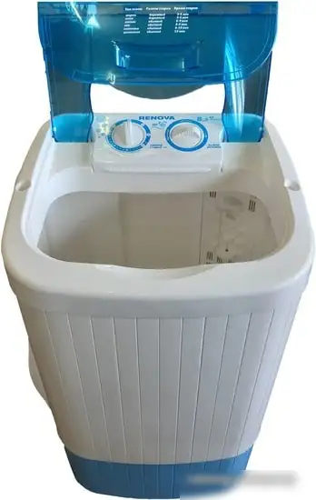 Активаторная стиральная машина Renova WS-85PE (с крышкой-трансформером) - фото товара