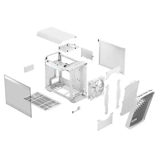 Корпус Fractal Design Torrent Nano White RGB Clear Tint FD-C-TOR1N-05 – фото товара