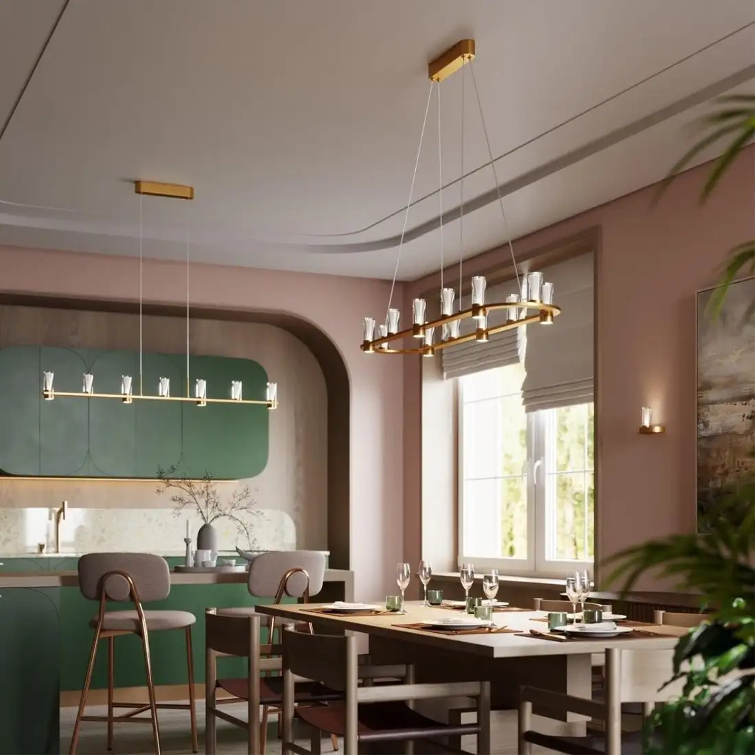 Подвесная люстра Odeon Light Defance 7144/45L – фото товара