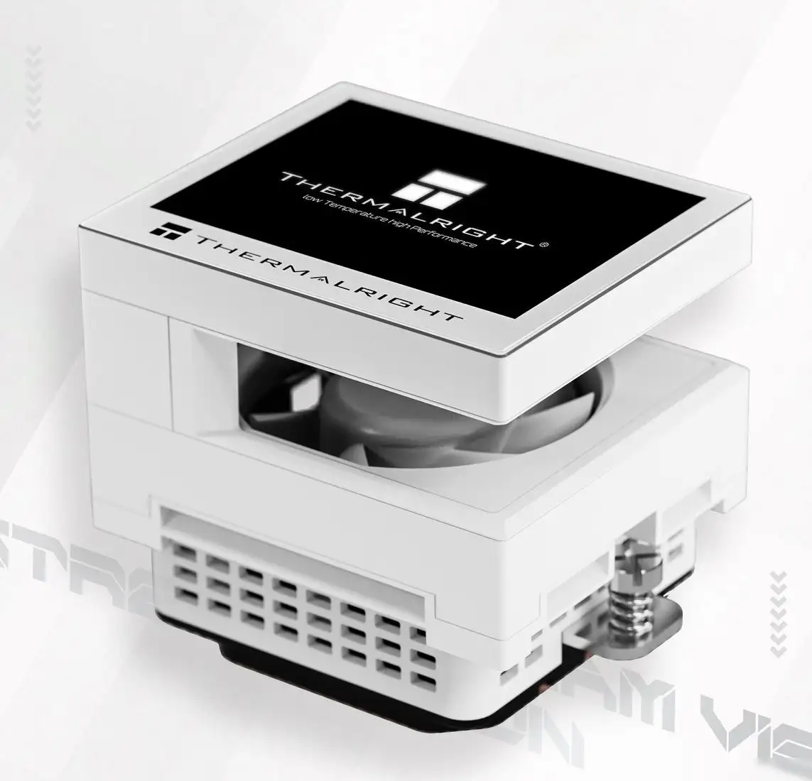 Система жидкостного охлаждения для процессора Thermalright Stream Vision 360 (белый) – фото товара