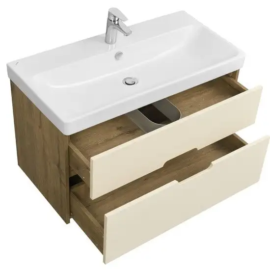 Мебель для ванных комнат Акватон Тумба под умывальник Оливия 90 1A254401OLVG0 – фото товара