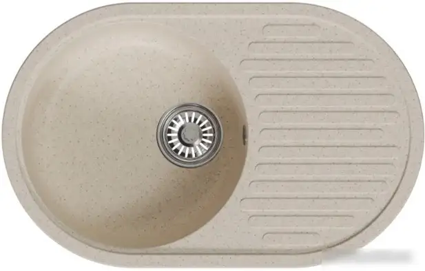 Кухонная мойка Mixline ML-GM16 551929 (бежевый) - изображение в каталоге