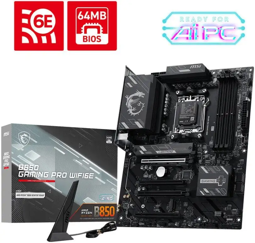 Материнская плата MSI B850 Gaming Pro WiFi6E – фото товара