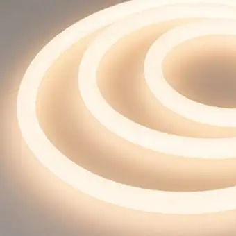 Гибкий неон Arlight 8.6W/m 560LED/m CSPSMD теплый белый 5M MOONLIGHT-TOP-X560-D13mm 24V Warm2300 360deg 039553 – изображение в каталоге