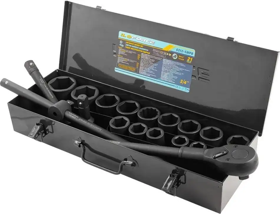 Универсальный набор инструментов ILOforce IF-6212-5MPB (58979) – фото товара