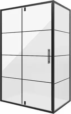 Душевой уголок Niagara Nova NG-0220-08 Black 120x80