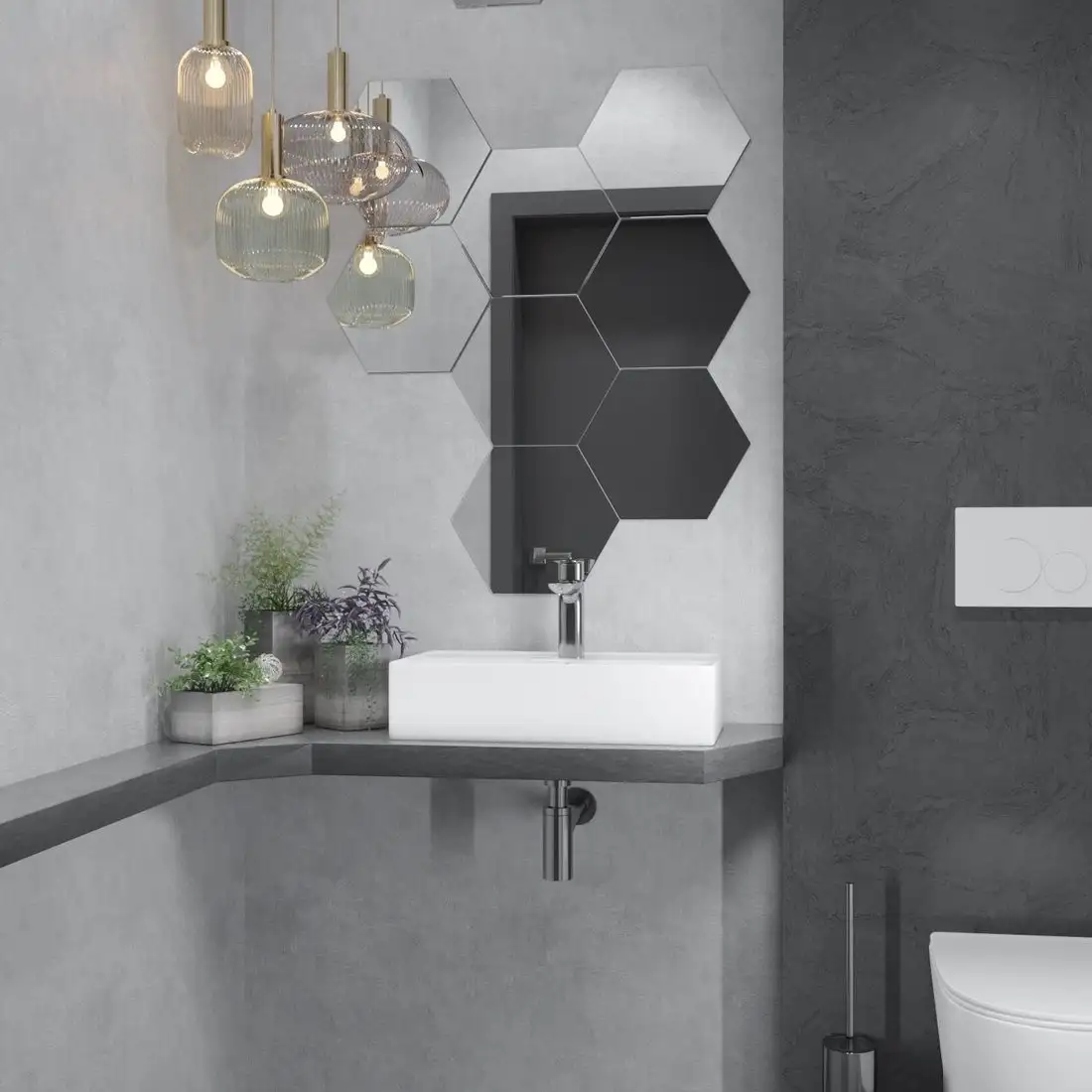 Умывальник Lauter 21855 + клапан 21190CH - фото товара