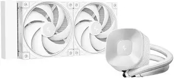 Система жидкостного охлаждения для процессора DeepCool LE240 V2 Pure White R-LE240PURE-WHLNMD-G-1 – изображение в каталоге