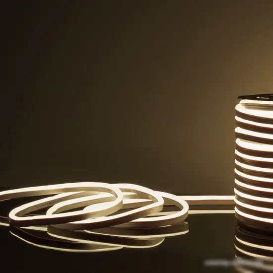 Гибкий неон Elektrostandard 220V 9.6W 120Led 2835 IP67 односторонний дневной белый a052994 – фото товара