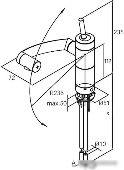 Смеситель Damixa Arc [290007464] - фото товара