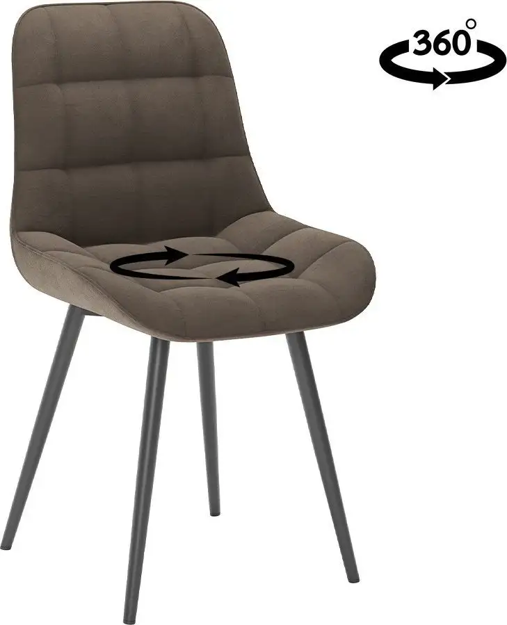 Табурет Табурет Румба Поворотный (бренди 05/каркас черный)