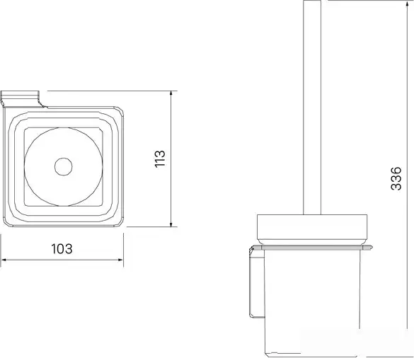 Ершик для унитаза IDDIS Slide SLIBSG0I47 – фото товара