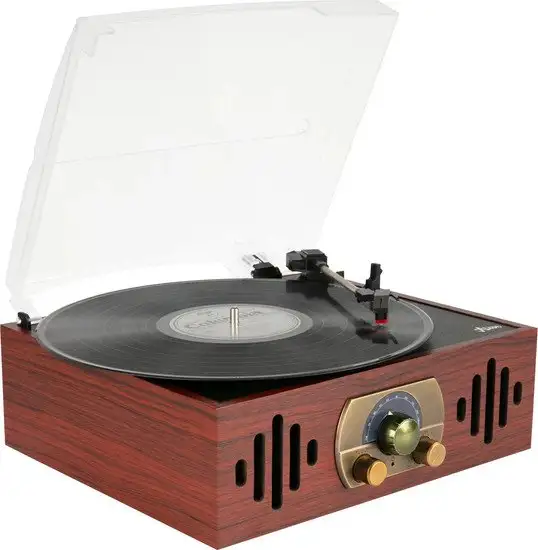 Виниловый проигрыватель Alive Audio Quattro Wood – фото товара