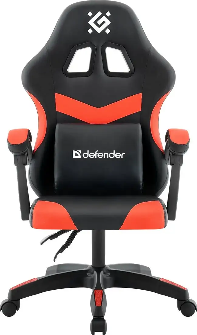 Игровое (геймерское) кресло Defender Runa (черный/красный) – фото товара
