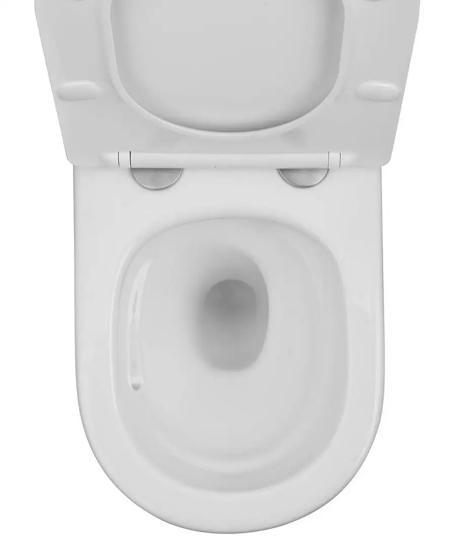 Унитаз подвесной Roxen Antares Tornado в комплекте с инсталляцией Asten Readle Zentralmodul с кнопкой (черный матовый) - фото товара