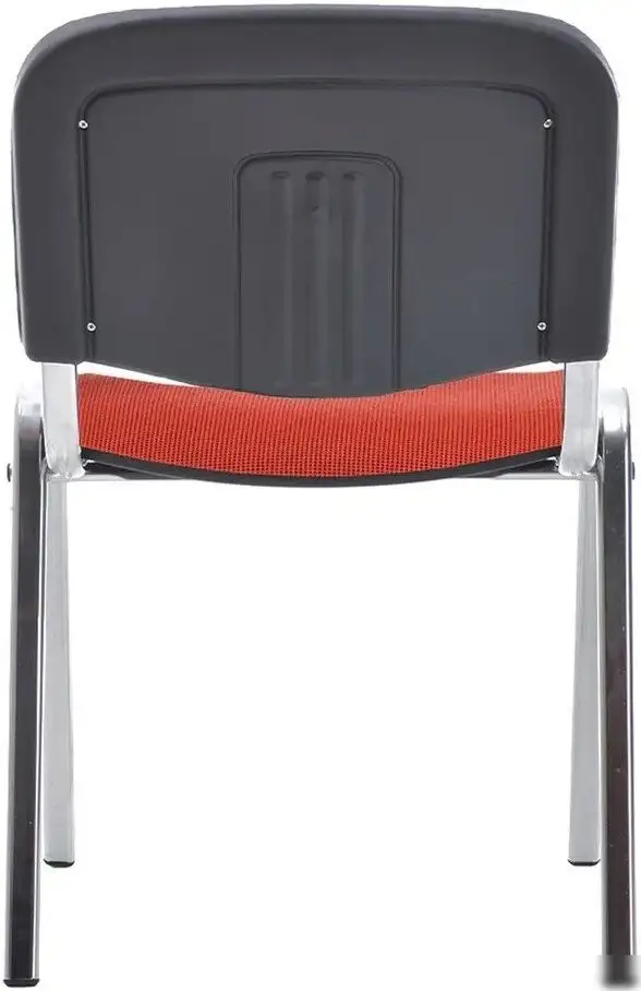 Офисный стул Helmi Изо HL-F01 359857 (хром/ткань красная с черным) – фото товара