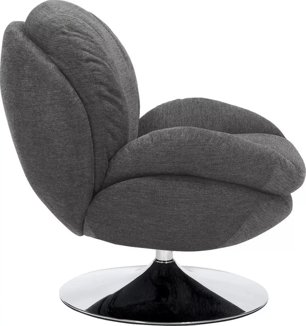 Интерьерное кресло Signal Brigitte Brego 07 (темно-серый/хром) – фото товара