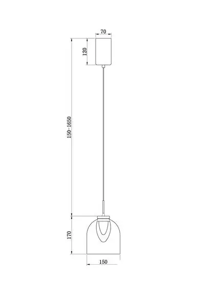 Припотолочная люстра Freya Fume FR5399PL-L4BS1 – фото товара