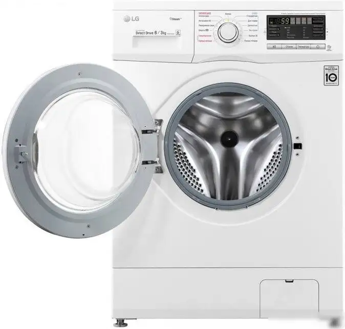 Стирально-сушильная машина LG F1296CDS0X - фото товара