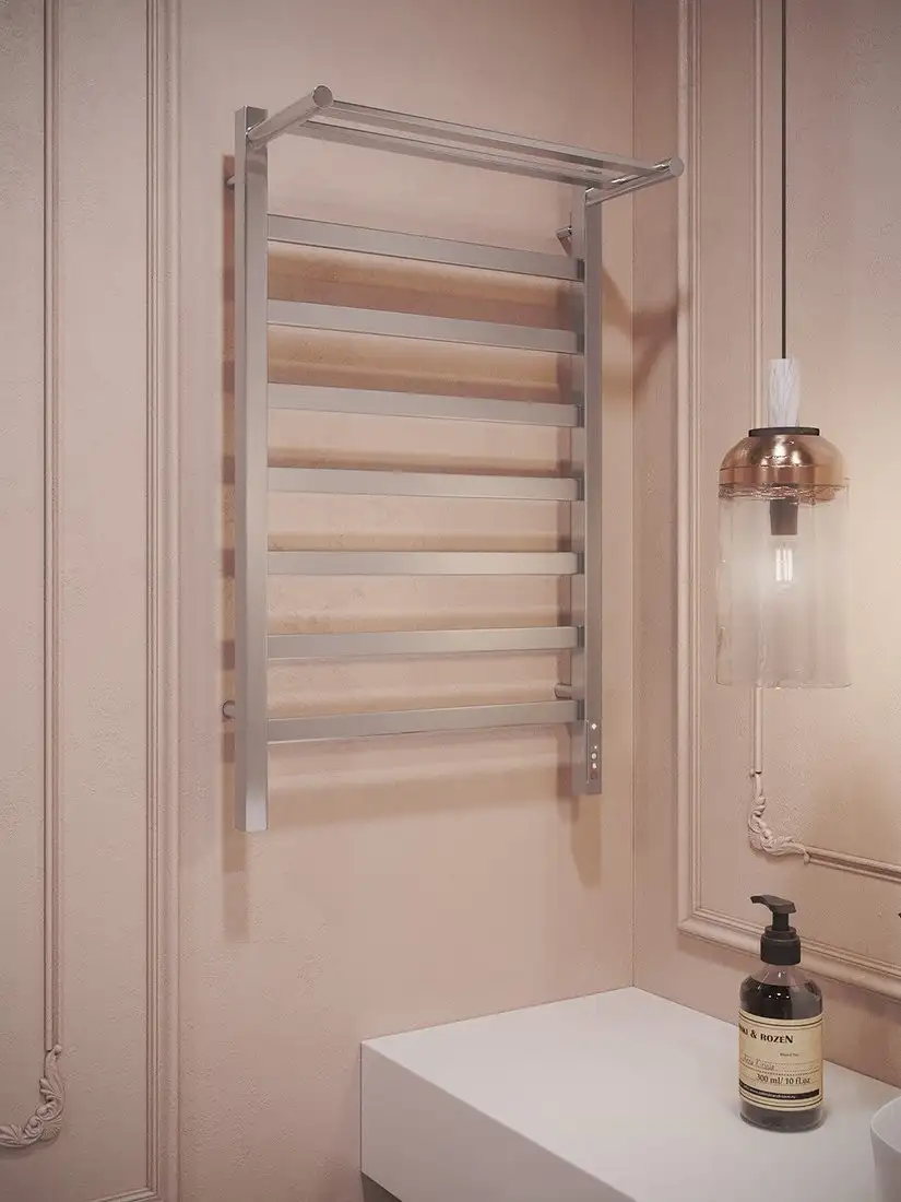 Полотенцесушитель TERMINUS Ното П8 500x850 (с полкой, quick touch) - фото товара