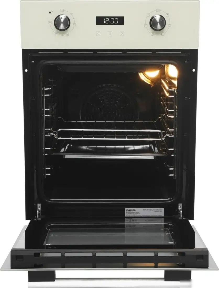 Электрический духовой шкаф Hyundai HEO 45411 BE - фото товара