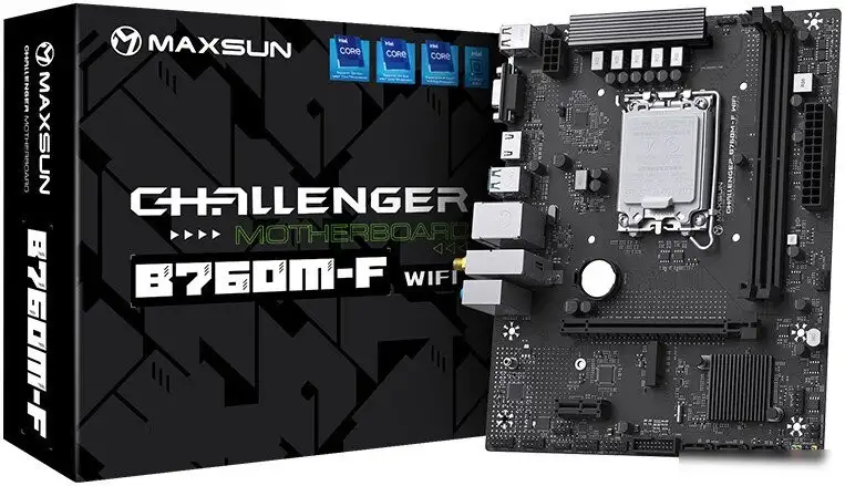 Материнская плата Maxsun Challenger B760M-F WiFi – фото товара