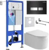 Унитаз подвесной Roxen StounFix Dual Fresh 968297 - изображение в каталоге