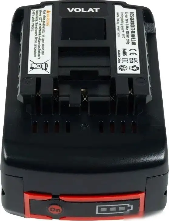 Аккумулятор VOLAT VT-BOS-GBA180-18.0V6.0AH (18В/6 Ah) – фото товара