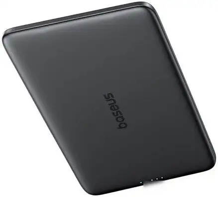 Внешний аккумулятор Baseus PicoGo AM41 Ultra-Slim Magnetic Power Bank 5000mAh (черный) – фото товара