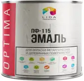 Эмаль LIDA Optima ПФ-115 20 кг (белый)